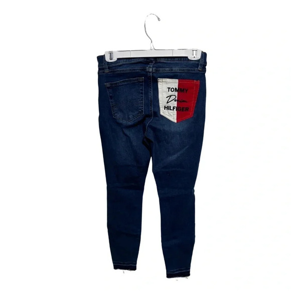Tommy Hilfiger Denim  | Logo Detail Skinny Jeans | Size 4 - Picture 1 of 5